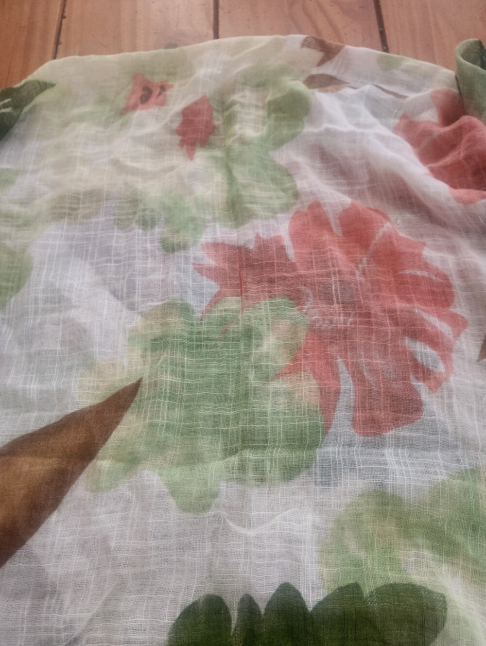 Floral Scarf Multi Color - Picture 2 of 5